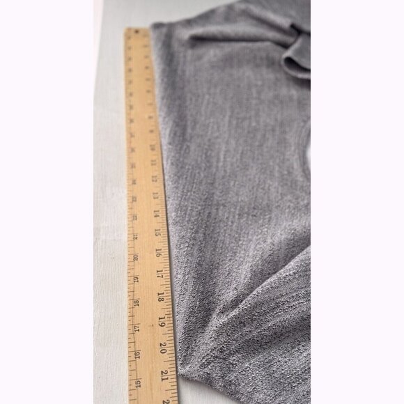 Marine Layer Crewneck Sweatshirt Women’s Sz Medium Heather Gray Relaxed Pullover - Picture 2 of 9